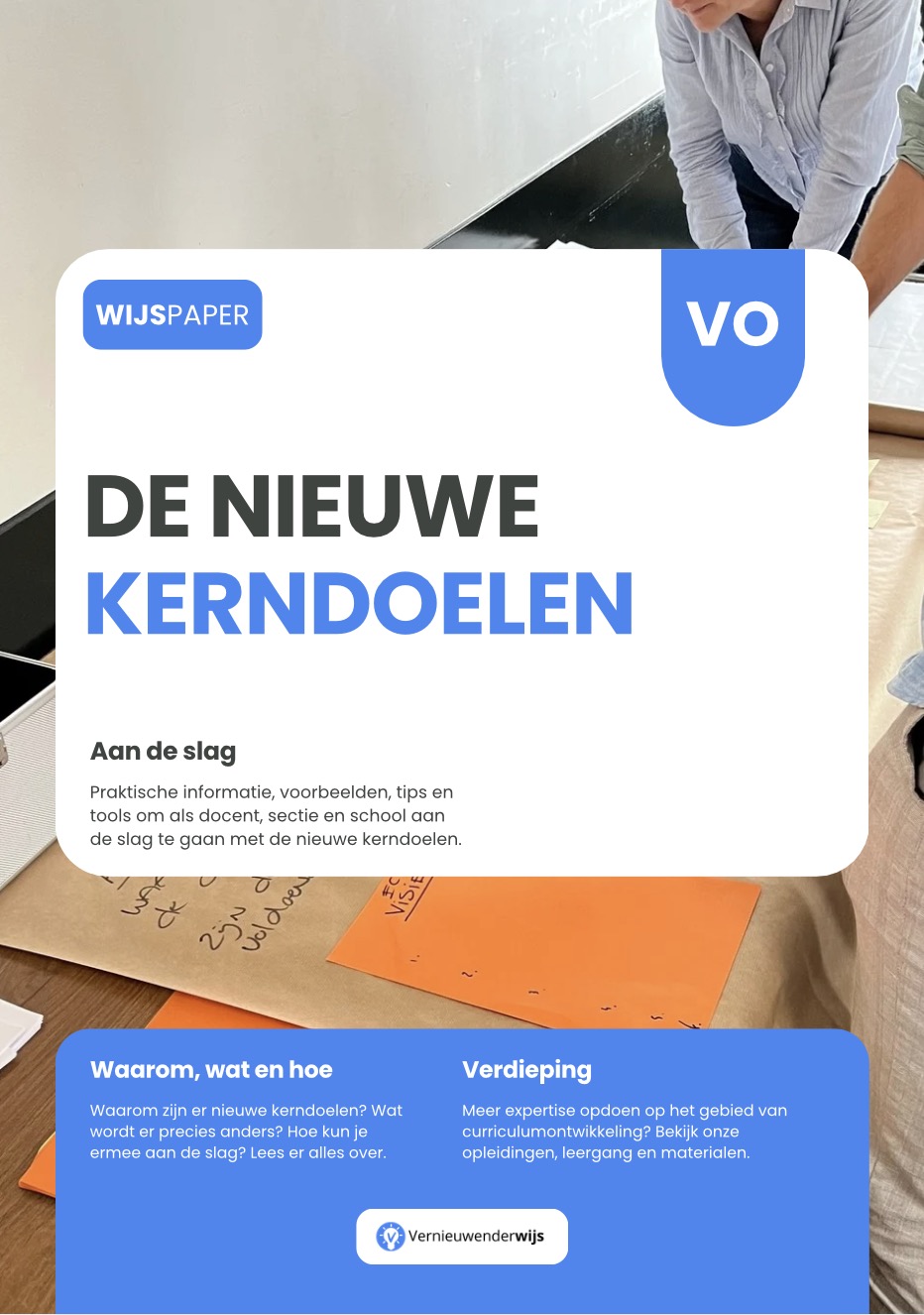 Wijspaper over de nieuwe kerndoelen voor het voortgezet onderwijs