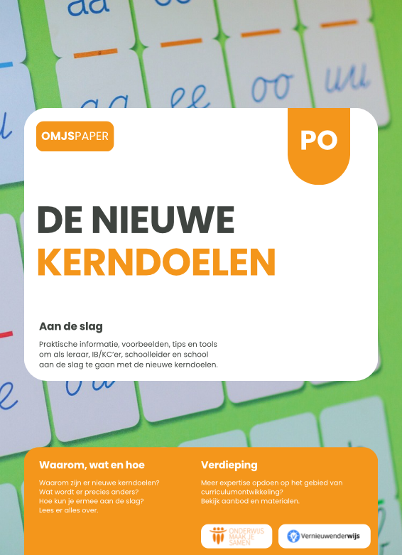 Wijspaper over de nieuwe kerndoelen voor het primair onderwijs